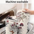 thumbnail image 4 of Red Mushroom Plant Light Pattern Bathroom Rugs Mat,Non Slip Microfiber Bathroom Rug,Rubber Backing,Soft Bathroom Mats for Bathroom Floor,Tub and Shower,60x24in(150x60cm), 4 of 4