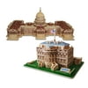 Puzzled The White House and US Capitol Wooden 3D Puzzle Construction Kit