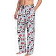 thumbnail image 6 of Vsdgher Panda And Rose Mens Pajama Pants Sleep & Lounge Pants, PJ Pants-Large, 6 of 6