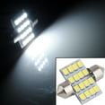 MANLINGDA 12V 5W 31mm SMD 1210 LED Car Festoon Map Interior Dome Light
