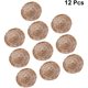 thumbnail image 3 of 12pcs-Sombrero de paja tejido floral-8cm diámetro interior 4cm Ormromra HFP-0427, 3 of 4