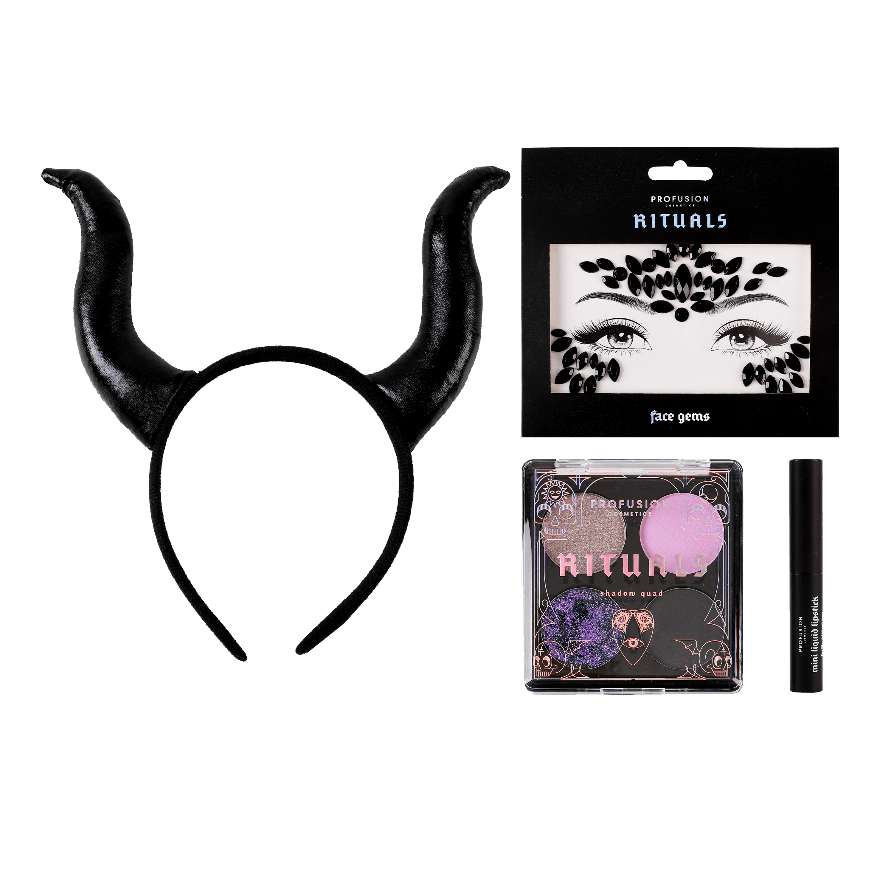 Profusion Cosmetics Wicked Rituals 4pc Make Up Set Walmart
