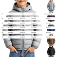 thumbnail image 6 of Xingjin Boys Winter Coat, Kids Winter Jacket with Hood, Boys Puffer Jacket with Full Zip and Multi Pockets, Lightweight Warm Outerwear for Cold Weather, 6 of 8