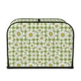 thumbnail image 2 of Balery Daisies Flowers Pattern Oven Cover Kitchen Bread Machine Protector, 4 Slice Toaster Cover for Home, Anti Dust Fingerprint Coaster Cover, 2 of 7
