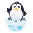 thumbnail image 1 of Cartoon Tumbler Doll Roly-Poly Toy Rattles for Kids Development Toys penguin, 1 of 8