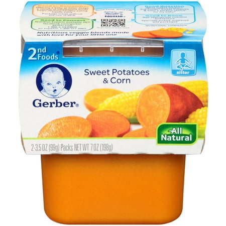 Gerber Gerber 2nd Foods Baby Food, 2 ea - Walmart.com