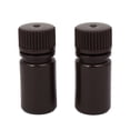 thumbnail image 2 of 5Pcs 15ml Plastic Wide Mouth Laboratory Reagent Bottle Sample Bottle Brown, 2 of 3