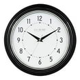thumbnail image 2 of Lacrosse 404-3624B Horloge Murale à Quartz Rétro de 9,5 Pouces&44; Noir, 2 of 4