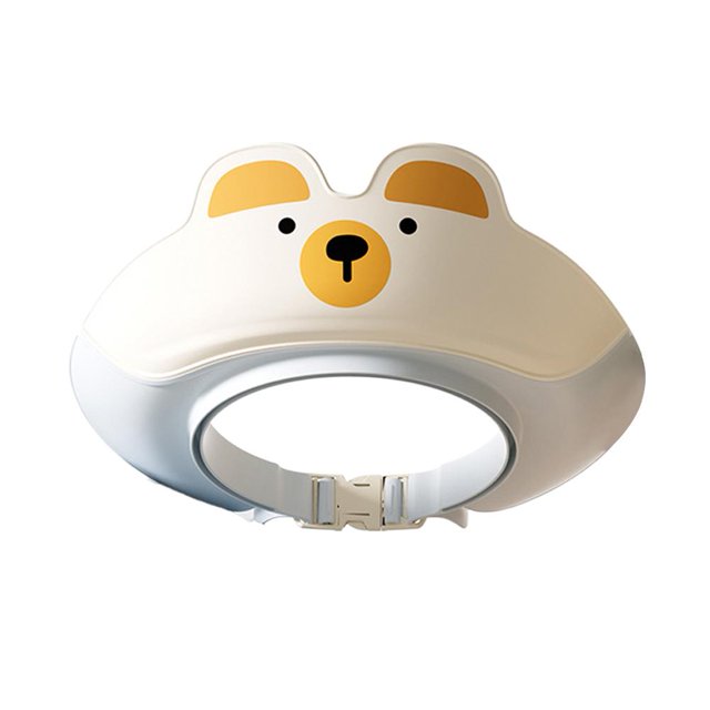 Adjustable Baby Shampoo Rinsing Hat with 3D Ergonomic Fit Soft Seal for Children 0-12 Years Waterproof Bathing