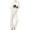 White, variant on 2 Piece Lounge Set Women Women's Winter High Neck Solid Color Sweater Knitted Two Piece Set White 2X