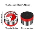 thumbnail image 2 of Stainless Steel Mechanical Timer Student Time Management Reminder Kitchen Countdown Timer Portable Mechanical Timer, 2 of 8