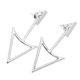 thumbnail image 4 of Triángulo Pendientes De Moda De Joyería Cuelgan Geométricas Perno Prisionero Del Oído Pteado Sunnimix none, 4 of 7