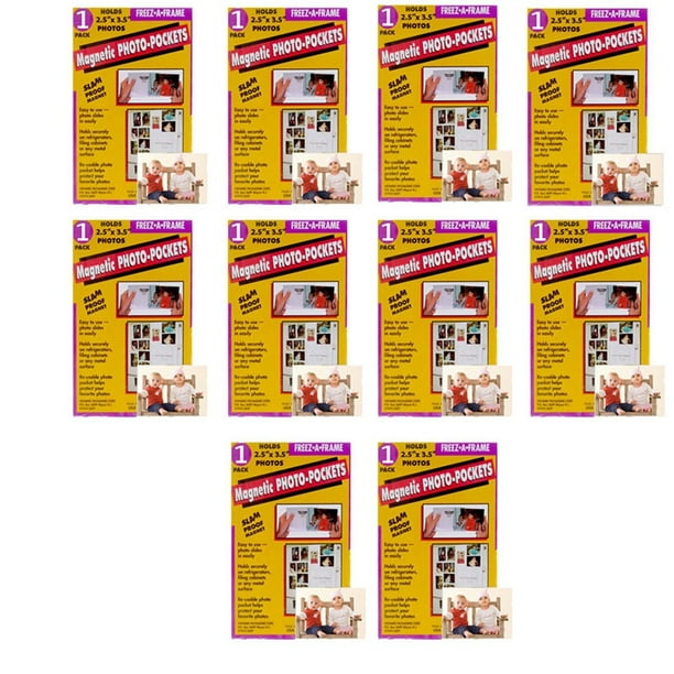 Clear Magnetic Picture Frames For Refrigerator 2 5 X 3 5 Wallet Size Pack Of 10 Freez A Framewallet Size Frame Great Way To Display The Wallet Size Photos By Freezaframe Walmart Com Walmart Com Clear Magnetic Picture Frames For Refrigerator 2 5 X 3 5 Wallet Size Pack Of 10 Freez A Framewallet Size Frame Great Way To Display The Wallet Size Photos By Freezaframe Walmart Com Walmart Com
