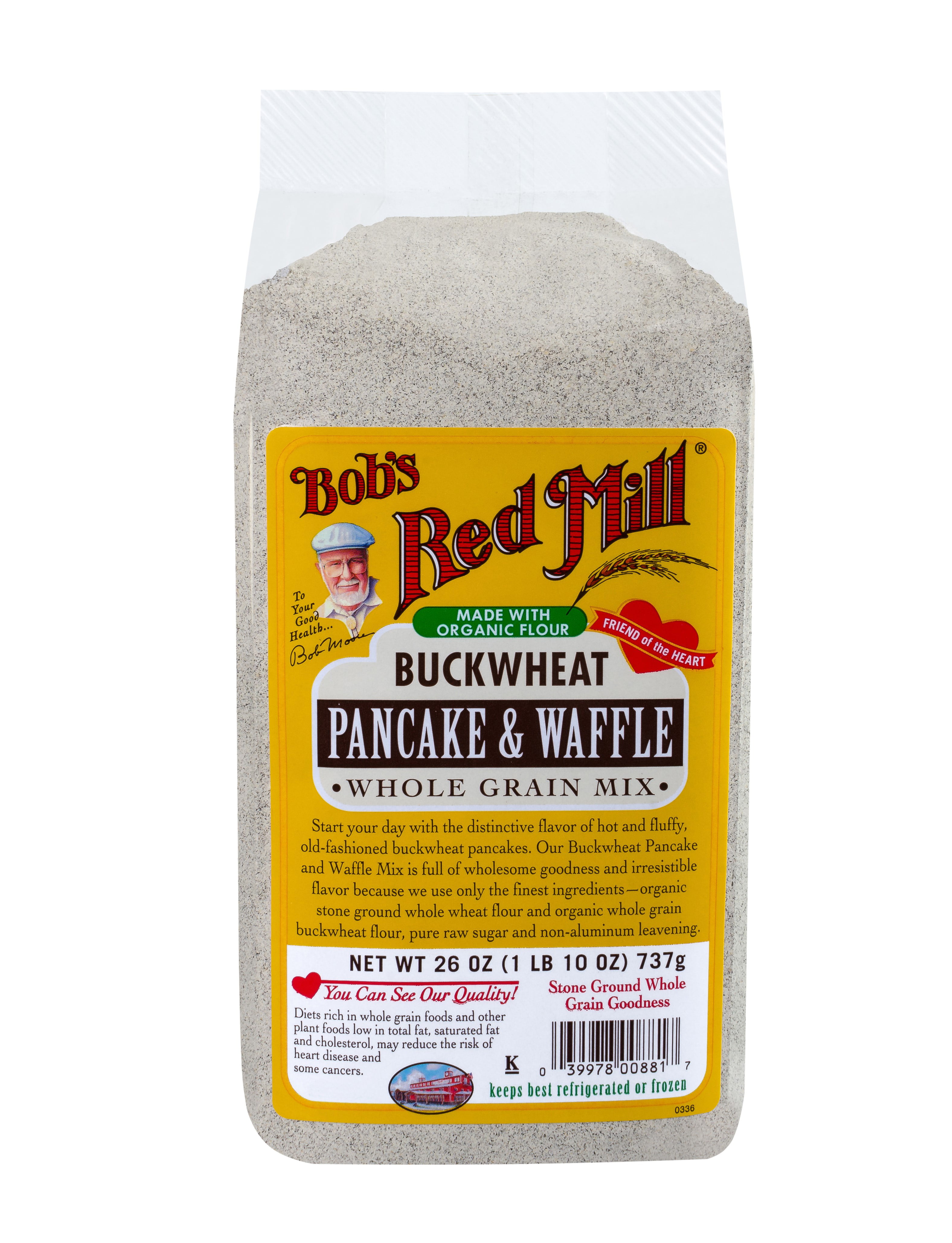 Præfiks mistænksom Udveksle Bob's Red Mill Buckwheat Pancake Mix, 26 Ounce - Walmart.com