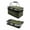 Green, variant on Ohmyroo Foldable Portable Cooler Bag for Home Outdoor Picnic Travel Insulated Hot Cold Storage