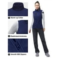 thumbnail image 4 of 33,000ft Women's Fleece Vest, Lightweight Warm Polar Soft Vests Outerwear with Zip Up Pockets, Sleeveless Jacket for Winter, 4 of 6