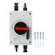 thumbnail image 2 of Interruptor PV DC, DC1000V 32A PV Interruptor De Desconexión Solar Retardante De Llama 4P Seguro IP66 Impermeable Para RV, 2 of 7