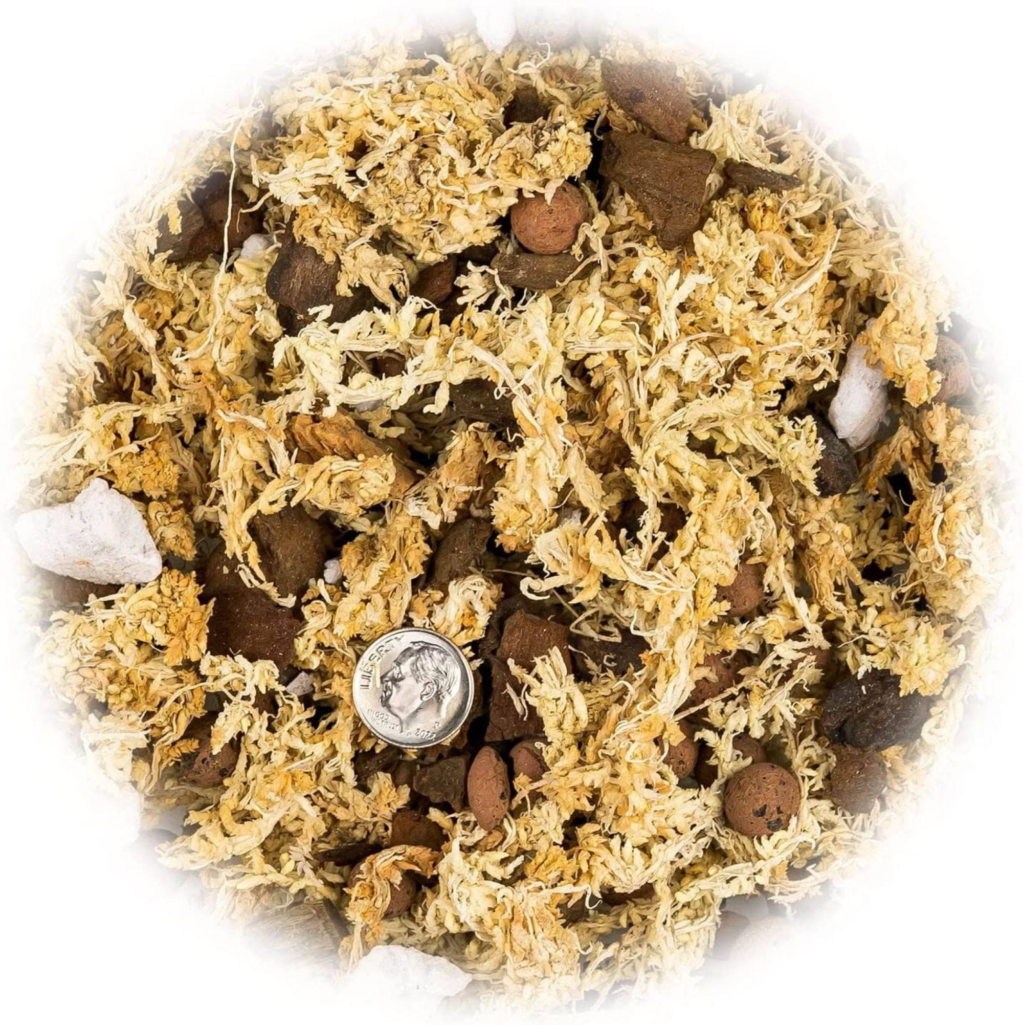 Premium Phalaenopsis Imperial Orchid Potting Mix - Hand Mixed in Small Batches | Great for Phalaenopsis of All Kinds - by GARDENERA - 3 Quart Bag