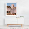 thumbnail image 2 of Summer Scorch - Athens Greece Photography Beach Summer Seaside Coastal White Framed Wall Art Print 12 x 16 inches, 2 of 3