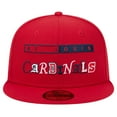 thumbnail image 2 of Men's New Era Red St. Louis Cardinals Ransom 59FIFTY Fitted Hat, 2 of 6