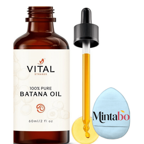 Botanical Hair Oil | 1 pack | Cosmetic Hair Care Oil with thumb Puff | Canada Version, Makeup Organizers