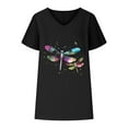 thumbnail image 4 of My Orders Lightweight Tops & Blouses Womens T Shirts Graphic Tees Boho Womens Workout Top Cute Crop Tank Tops for Women Short Sleeve Button Up Shirts for Women Cropped, 4 of 4