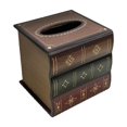 thumbnail image 1 of Porta pañuelos,Soporte decorativo para caja de pañuelos con relieve,Organizador de contenedores de pañuelos Estuche de pañuelos Almacenamiento,Adorno dispensador de servilletas de papel de, 1 of 8