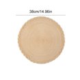 thumbnail image 5 of KGJQ Bohemian Placemat, Rustic Round Oval Placemat, Heat Insulation Table Mat, Dining Table Protector Trivet for Hot Dishes, 5 of 8