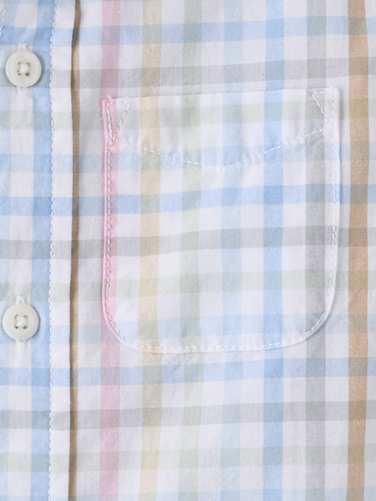 The Children's Place Baby & Toddler Boys Short Sleeve Poplin Button Up Shirt, Sizes 6M-5T