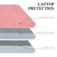 thumbnail image 6 of LLAYOO 15 Inch Laptop Sleeve Shoulder Bag Compatible with 15.4 MacBook Pro Notebook Computer Chromebook, Polyester Messenger Bag Carrying Case Briefcase for Men Women (Pink), 6 of 7