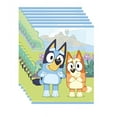thumbnail image 4 of Bluey Birthday Party Supplies Favor Bundle Pack includes 8 Plastic Loot Bags, 8 Bluey Sticker Sheets with 184 Stickers and 1 Dinosaur Sticker Sheet, 4 of 5