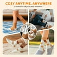 thumbnail image 4 of Fuzzy Cat Claw Socks for Women,Cute Animal Slipper Socks Sleeping Warm Socks Christmas Gift for Girls, 4 of 7