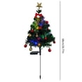 thumbnail image 3 of 2uds. Luz solar para árbol de Navidad Luz LED para exteriores para pasarela (árbol y decoraciones), 3 of 3