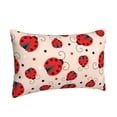 thumbnail image 2 of Balery Red Ladybug Bedding Queen Pillow Cases - Envelope Closure - Soft Brushed Microfiber Fabric - Shrinkage and Fade Resistant Pillow Cases-16"x24", 2 of 9