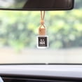 thumbnail image 4 of Ocean and Black Ice Car Air Freshener Diffuser, Hanging Fragrance Oil Bottles, Fresh Marine and Cool Musk Scent, Long Lasting Aroma, 2 Pack, 4 of 10