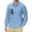 Mist Blue, variant on Weilanxin Men's Sun Protection Fishing Shirts Long Sleeve Travel Work Shirts for Men UPF50  Button UP Shirts with Zipper Pockets Khaki S