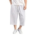 thumbnail image 1 of Men's Casual Pants for Everyday Comfort and Easy Mobility with Practical Pockets Mid Rise Fit Relaxed Wide Leg Design and Durable Fabric, 1 of 4