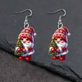 thumbnail image 2 of SDOHIG Christmas Earrings, Christmas Gifts for Women, Christmas Earrings for Women, Stud Earrings for Women, Hypoallergenic Earrings, Christmas Decoration Pendant, Small Pendant Earring, 2 of 5