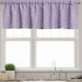 thumbnail image 3 of Ambesonne Floral Valance & Curtain, Mauve Swirling Forms Pattern, 55"x30", Mauve, 3 of 7