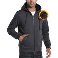 thumbnail image 3 of Pioneer Camp Men's Full Zip Sherpa Lined Jacket with 3 Pockets, 3 of 6