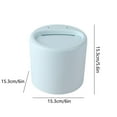 thumbnail image 4 of Humidificador USB de gran capacidad | Humidificador de escritorio de niebla fría de doble boquilla para oficina, dormitorio, sala de estar | Difusor de aromas ajustable silencioso de 2000 ml, 4 of 9