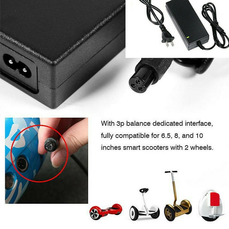 New Charger 42V 2A Adapter For Hoverboard Smart Balance Scooter Wheel Universal Walmart