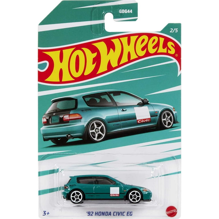 Hot Wheels Honda Civic Anniversary-Themed Collection, 1 Toy Car