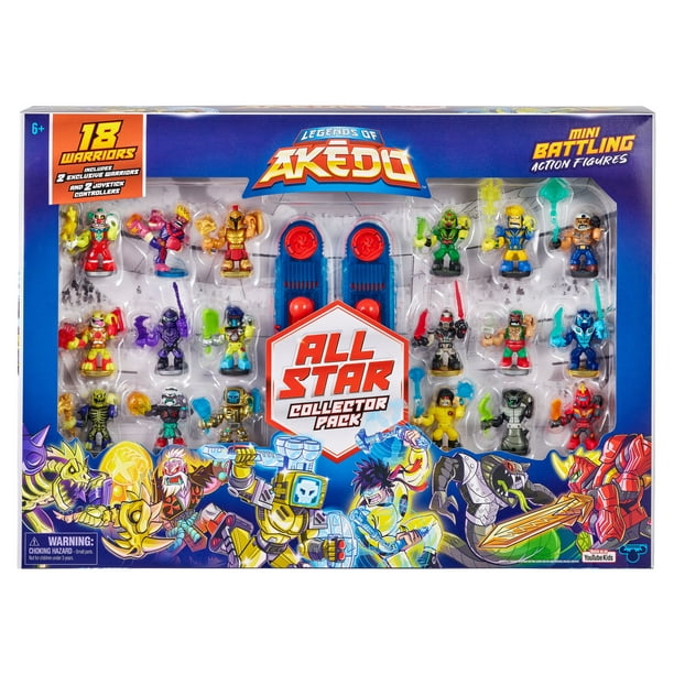 AKEDO Action Figure Sets for Classroom Imaginative Play