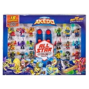 Akedo, 18 Ultimate Arcade 2.5 inch Action Figures , Exclusive All Star Collector Pack, Boys, Ages 6+