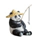 thumbnail image 5 of Estatuilla de panda Estatua de panda, pieza central de resina, decoración creativa de jardín, estatuas de animales, escultura para terrario, patio al mayimx Figura Panda, 5 of 9