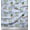 Light Lavender Blue, variant on Soimoi Red Poly Georgette Fabric Animals & Palm Tree Print Fabric by the Yard 42 Inch Wide