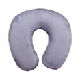 thumbnail image 3 of Almohada de , almohada para cuello, compacta, transpirable, cómoda, de espuma viscoelástica, soporte para cabeza y cuello para uso en casa o Gris, 3 of 8