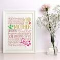 thumbnail image 6 of Encouragement Words Self Adhesive Silk Screen Printing Stencil Mesh Transfers, 6 of 12