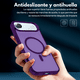 thumbnail image 5 of Funda Case Deluxe para iPhone AIR MORADO Uso Rudo Compatible con MagSafe, Protección Antigolpes Resistente, PC + TPU, Diseño Elegante y Duradero, 5 of 7